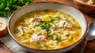 Кулинарная находка: суп затируха с курицей — простой рецепт с глубоким вкусом, способный вернуть в детство