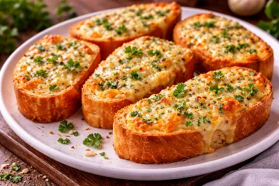 Чесночный хлеб с сыром: рецепт идеальной закуски раскрыт. Хрустящий снаружи и мягкий внутри — превосходно подходит к супу или салату
