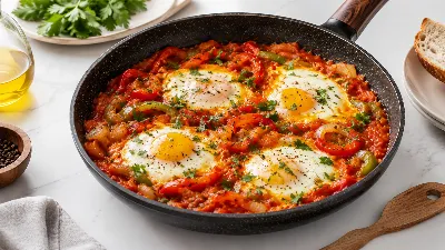 Яичница наскучила, на кашу нет времени — готовлю пипераду: вкуснота из Страны Басков на завтрак