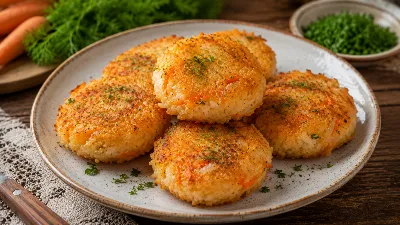 Рисовые котлеты с луком и морковью — находка для экономных хозяек. Легкий способ разнообразить меню без лишних затрат