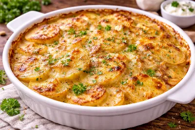 Картофель Дофине: классика французской кухни в вашей духовке. Готовится просто, выглядит эффектно, вкус — незабываемый