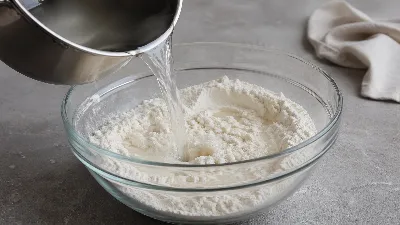 Заливаю муку кипятком — и на противень: хрустящая вкуснятина к чаю за копейки, оторваться невозможно