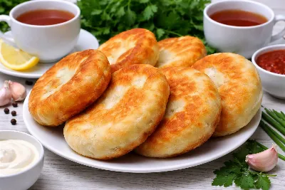 Те самые пирожки «как на рынке», вкус детства: мягкие, воздушные, не черствеют сутками — секрет в тесте