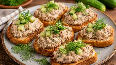 Паштет из скумбрии: превращаем простую рыбу в изысканную закуску. Готовится легко, съедается мгновенно