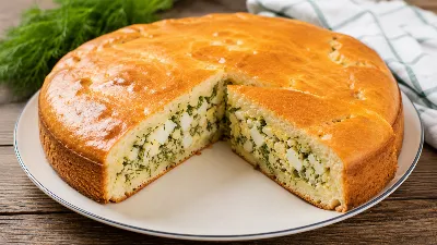 Заливной пирог с яйцом и укропом: рецепт «на скорую руку», который станет вашим фаворитом. Просто, вкусно и без лишних хлопот
