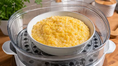 Забудьте про пригоревшую кашу: в пароварке кукурузная крупа становится особенно мягкой и сохраняет всю пользу — семья точно оценит