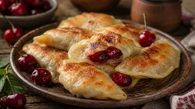 Жареные вареники с вишней: вкус, который пробуждает аппетит. Простое блюдо с изюминкой — порадуйте себя и близких