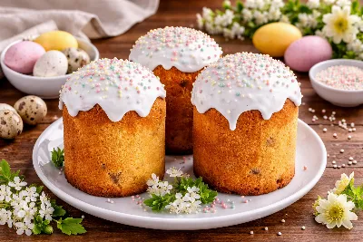 Самый нежный пасхальный кулич без дрожжей: воздушный, ароматный — как дорогой кекс, а готовится быстрее