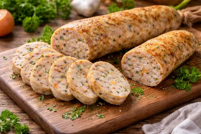 Колбасу в магазине больше не покупаю: делаю вкусную домашнюю в стакане за 1 час — нежнее и без химии 