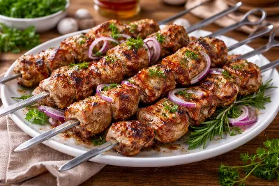 Настоящий грузинский шашлык в духовке за 40 минут: секреты вкуса из Тбилиси, без уксуса и майонеза — нежнее, чем на углях