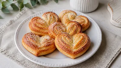 Форма сердца и вкус из детства: готовим булочки‑сердечки с сахаром - настолько милые и мягкие, что хочется фотографировать
