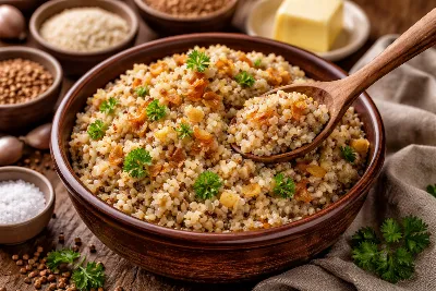 Каши мало не бывает, особенно такой вкусной и полезной, со смесью разных круп, приготовила за 5 минут