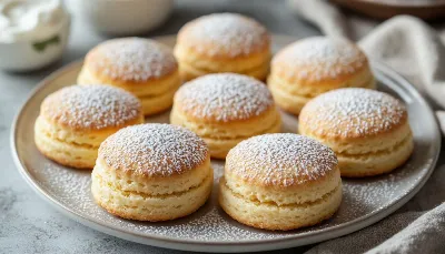 Маленькие радости: выпекаем творожную вкусняшку к чаю за считанные минуты. Рецепт мини‑сочников