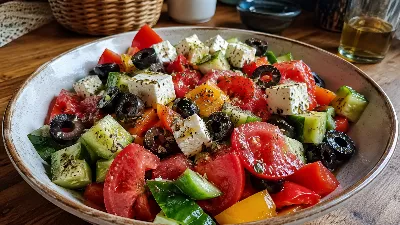 Быстрый, полезный и потрясающе вкусный: испанский салат с оливками — лучший способ порадовать себя и близких в жаркий день