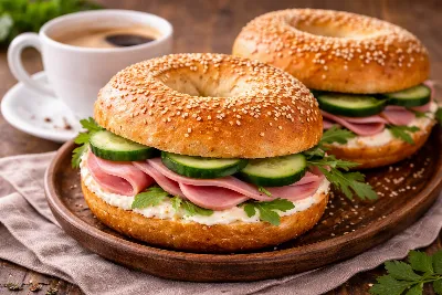 Хруст, аромат, вкус: готовим бейглы, которые сделают ваш завтрак незабываемым — сытный рецепт на утро