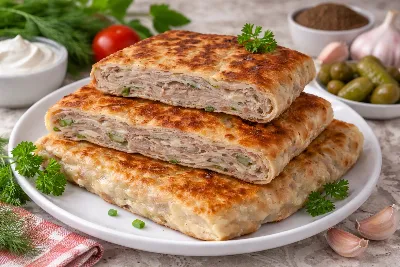 Вкус любимых пельменей без утомительной лепки: китайские лепешки с мясом на сковороде — идеальный ленивый вариант