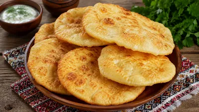 Шельпеки — традиционные лепёшки Казахстана: мягкие, сытные и очень вкусные. Домашний рецепт - легко готовятся, быстро съедаются