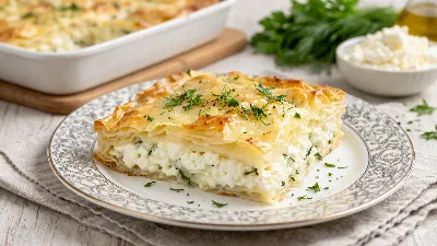 Забыла про возню с тестом: этот сырный пирог из лаваша готов за 20 минут — вкуснейший шедевр без дрожжей и долгого замеса