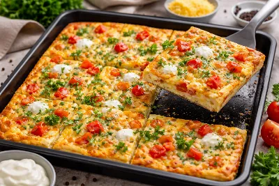 Вылила яйца на противень — случайная вкуснятина вместо надоевшего омлета и яичницы: вкусно до чертиков
