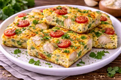 Запеченный омлет с треской — находка для тех, кто ценит время и вкус. Быстрый, сытный, аппетитный рецепт