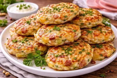 Сырные оладьи с колбасой: вкусный способ начать день. Быстро, просто и очень сытно — превосходный выбор для семейного завтрака