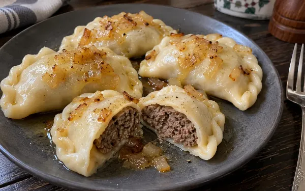 Куриная печень вместо привычного мясного фарша полностью меняет вкус вареников: рецепт нежнейших мешочков