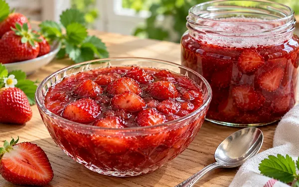 Покупные сиропы к блинам больше не беру: нашел способ сохранить вкус летней клубники на своей кухне без плиты