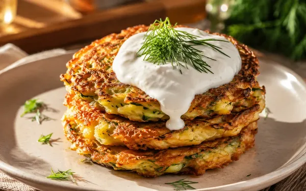 Картофельные оладьи с кабачками: лучший рецепт уютного выходного дня для всей семьи