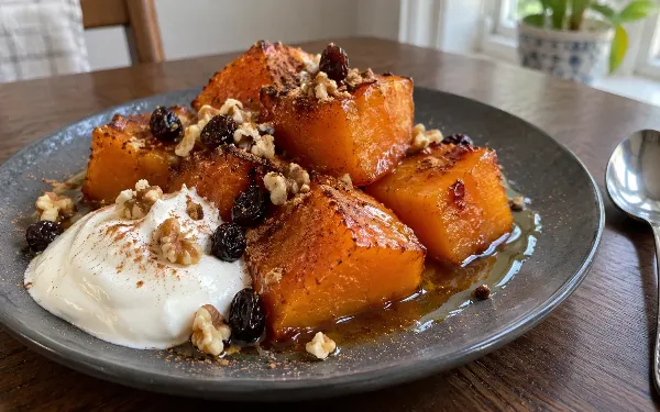 Большой кусок тыквы, стакан сахара да ложка корицы в рукав — этот нежный карамельный десерт лучше всех покупных сладостей