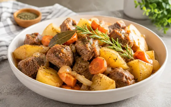 Сытное блюдо в два счета: готовим картошку с мясом в пароварке — минимум усилий, максимум вкуса