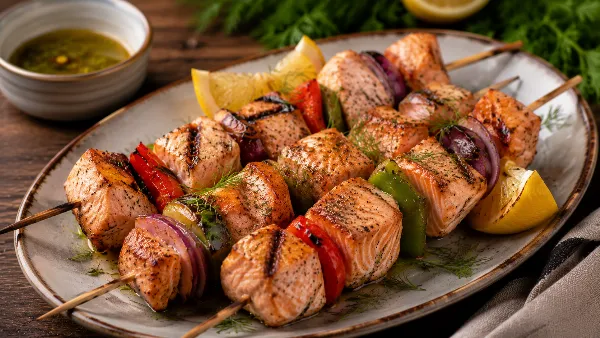 Пикник с изыском: шашлыки из лосося покорят даже мясоедов. Рецепт, который стоит попробовать этим летом
