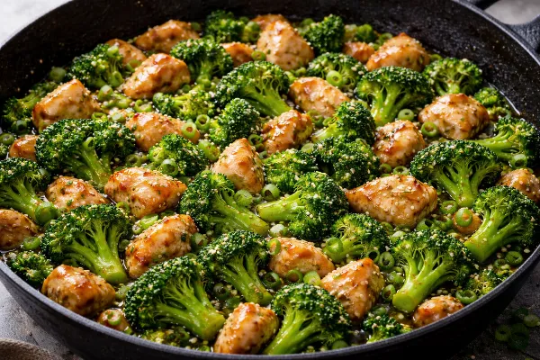 Быстрый ужин, который не ударит по фигуре: полезное брокколи с курицей. Лёгкое блюдо с потрясающим вкусом — готовьте с удовольствием 
