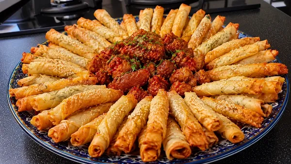 Жайма — кулинарное сокровище казахской кухни. Нежное тесто, сочное мясо и овощи: простое в приготовлении, но впечатляющее блюдо