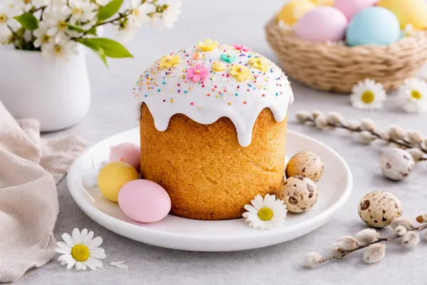 ЗОЖ-кулич за 40 минут: много белка, мало калорий, никакой мороки — вкусно ешь и не бойся за фигуру на Пасху