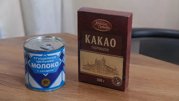 Смешиваю сгущёнку с какао — через 5 минут домашний шоколадный десерт готов, вкуснее любых батончиков