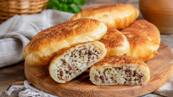 Сочные и румяные: готовим пирожки с рисом и мясом — вкусный способ превратить обычный день в маленький домашний праздник