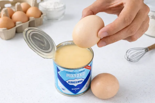 Рецепт десерта-вкусняшки из 90-х: просто добавляю яйца в сгущенку — нежнее, чем крем-брюле, и слаще, чем пудинг
