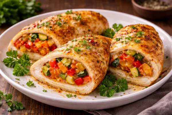 Куриное филе с начинкой — классика с изюминкой. Быстрый, вкусный и эффектный рецепт, способный украсить и будний ужин, и праздничный стол