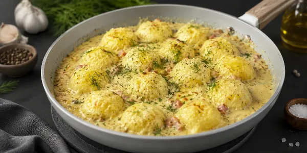 Картошка в стиле карбонара — так вкусно, как в итальянском ресторане: макароны больше не варю