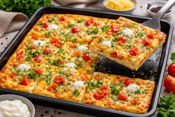 Вылила яйца на противень — случайная вкуснятина вместо надоевшего омлета и яичницы: вкусно до чертиков