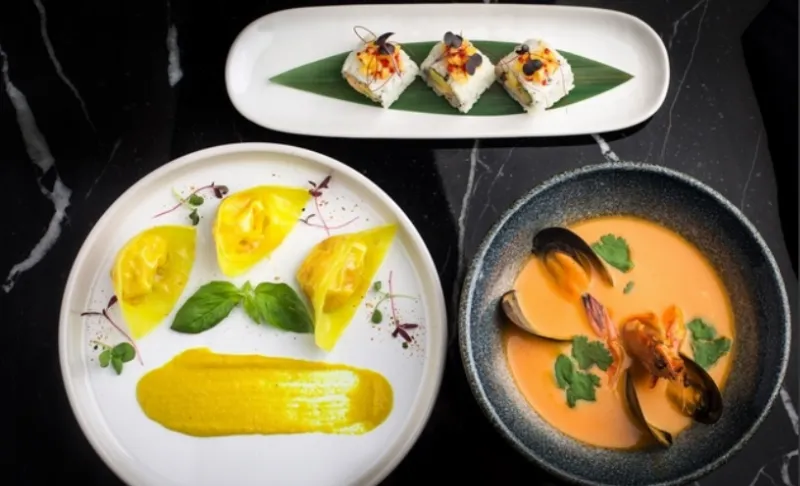 Дегустационные сеты к RRF от BB Cafe, TOKYO SUSHI и «Комбината»