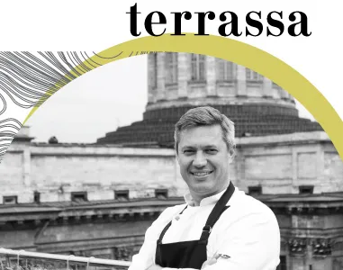 Высокая гастрономия от шеф-повара Вадима Склярова на ужине в ресторане Terrassa