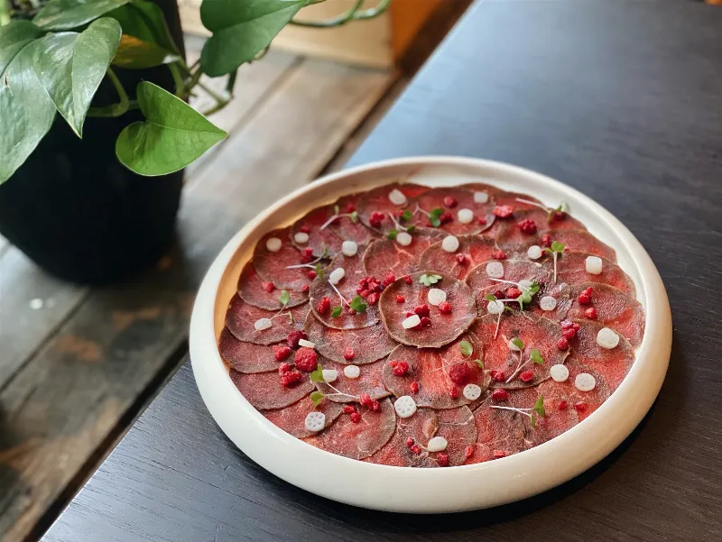 Шефский тартар в Red Steak&wine