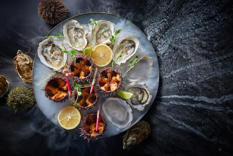 Свежие морепродукты в Humans Seafood Bar