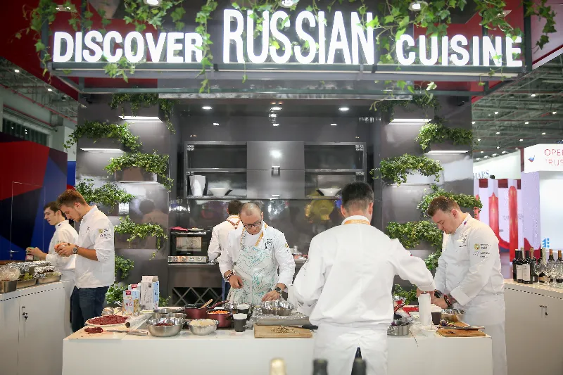 Discover Russian Cuisine на Международной выставке в Шанхае