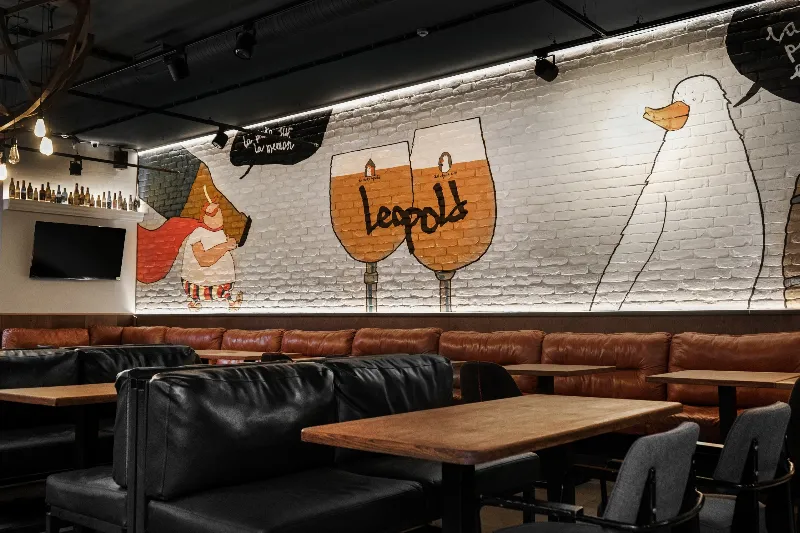 Открытие. Leopold Brasserie & Pub