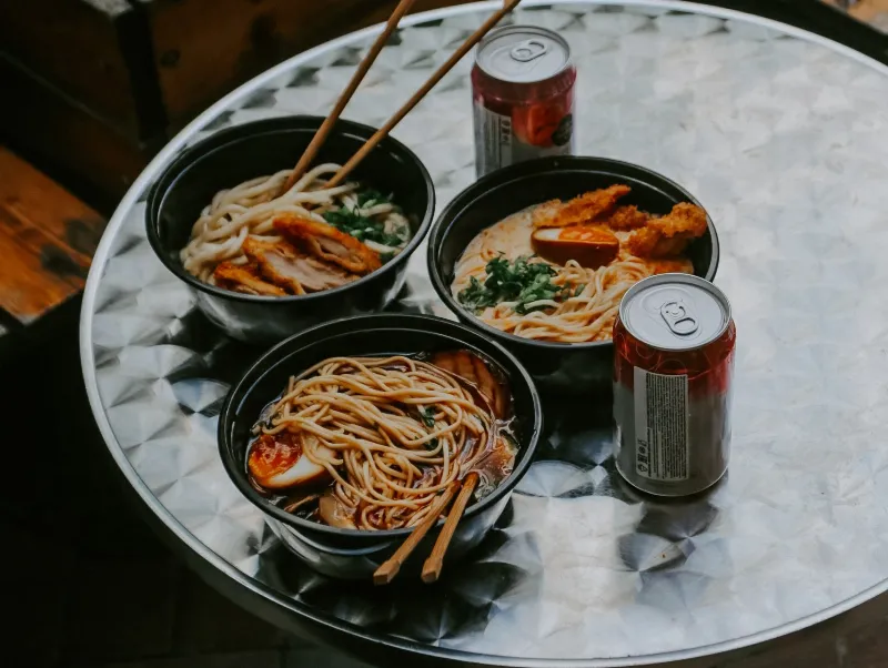 Открытие. Supersonic noodles