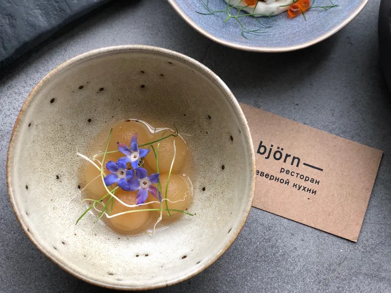 Гастрономический сет в ресторане Bjorn для Moscow Restaurant Week