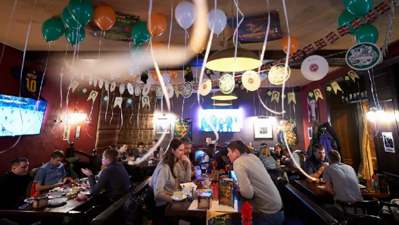 Ирландский день рождения в пабе Finnegan’s на Спортивной