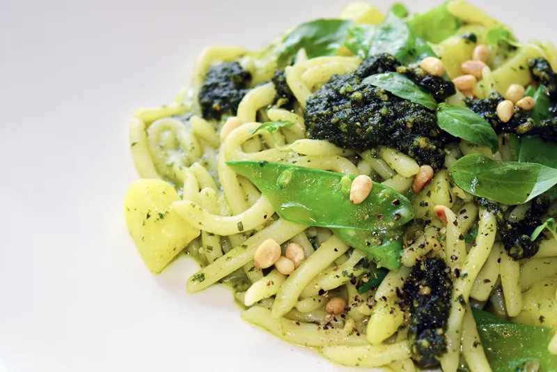 В ресторане "Аист" проходит акция "Pasta Pesto Day"